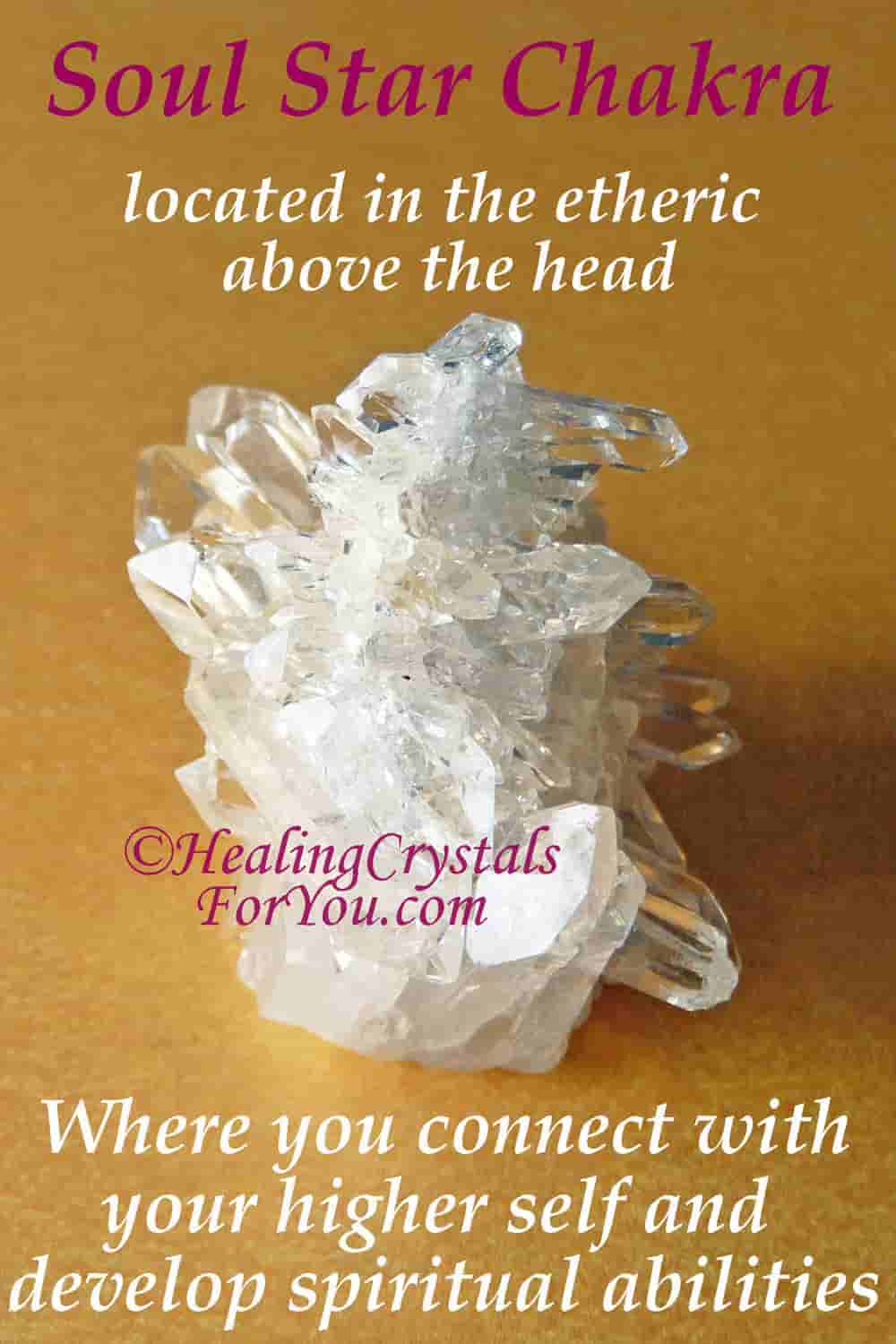 Soul Star Chakra Stones Soul Star Chakra Stones