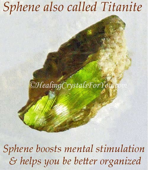 Sphene or Titanite Meaning Properties And Powers
