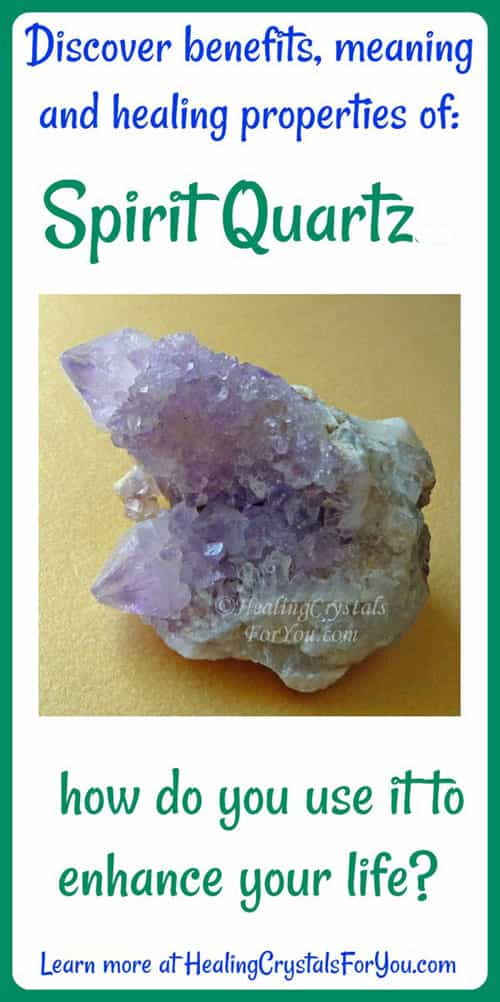 Spirit Quartz or Cactus Quartz Have Many Tiny Crystals