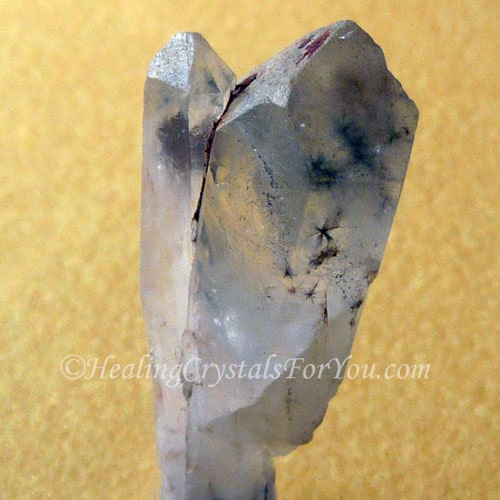 Hollandite In Quartz