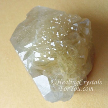 Golden Stellar Beam Calcite Golden Stellar Beam Calcite