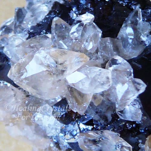 Stellar Beam Calcite on Sphalerite Stellar Beam Calcite on Sphalerite