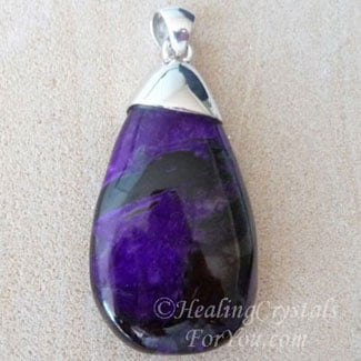 Sugilite Gemstone Pendant Sugilite Gemstone Pendant