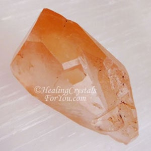 Tangerine Quartz Point Tangerine Quartz Point
