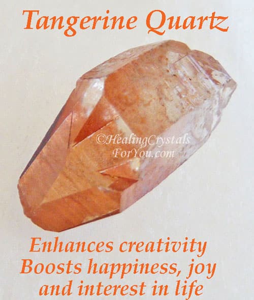 Tangerine Quartz May Boost Desire For Partner