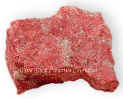 Deep Pink Thulite Image © Dave Dyet Creative Commons Deep Pink Thulite