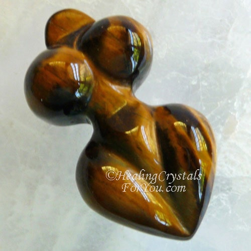 Tigers Eye Goddess Pendant Tigers Eye Goddess Pendant