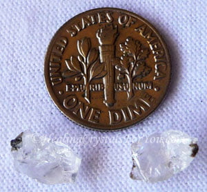 Two Small Phenacite Crystals Two Small Phenacite Crystals