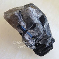 Black Tourmilated Quartz 