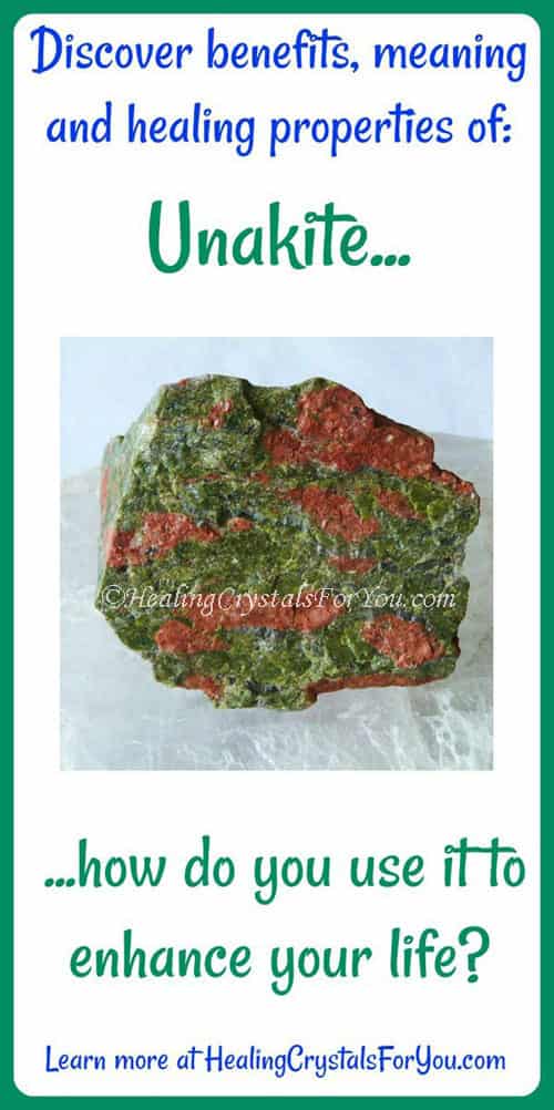 Unakite discount crystal meaning