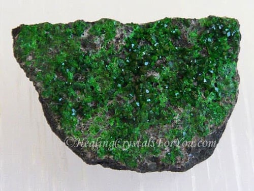 Uvarovite Garnet Uvarovite Garnet