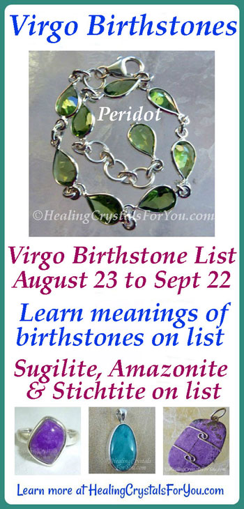 Virgo Birthstones