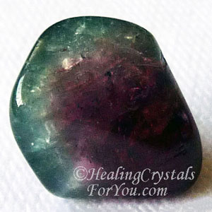 Tumbled Watermelon Tourmaline Tumbled Watermelon Tourmaline