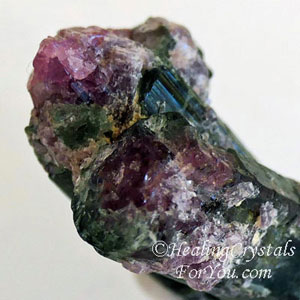 Watermelon Tourmaline Raw Watermelon Tourmaline Raw