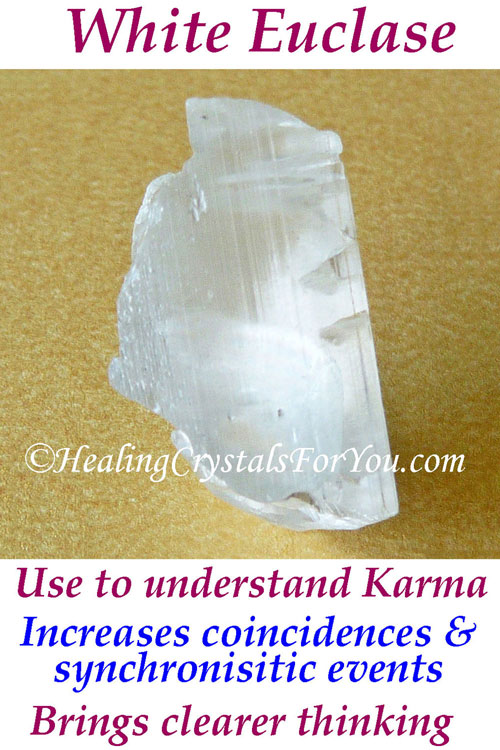 Use White Euclase To Understand Karma