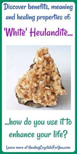 White Heulandite White Heulandite