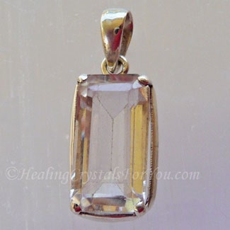 White Topaz Pendant White Topaz Pendant