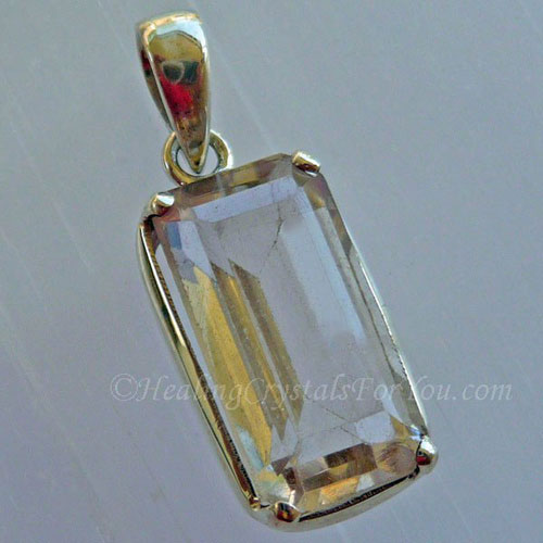 White Topaz Pendant White Topaz Pendant