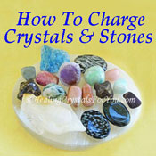 Charge Crystals On Selenite Charge Crystals On Selenite