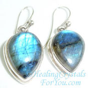Labradorite Earrings