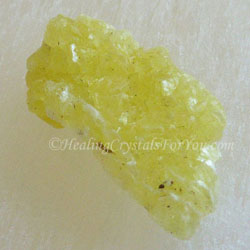 Yellow Brucite