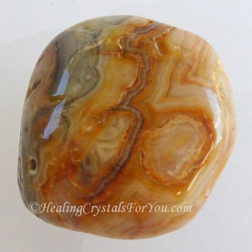 Yellow Crazy Lace Agate