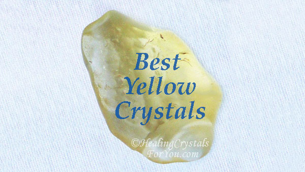 Yellow Crystals: Libyan Desert Glass